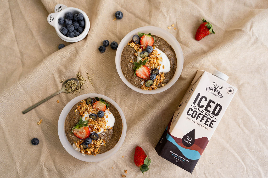 Iced Latte Chia Mousse