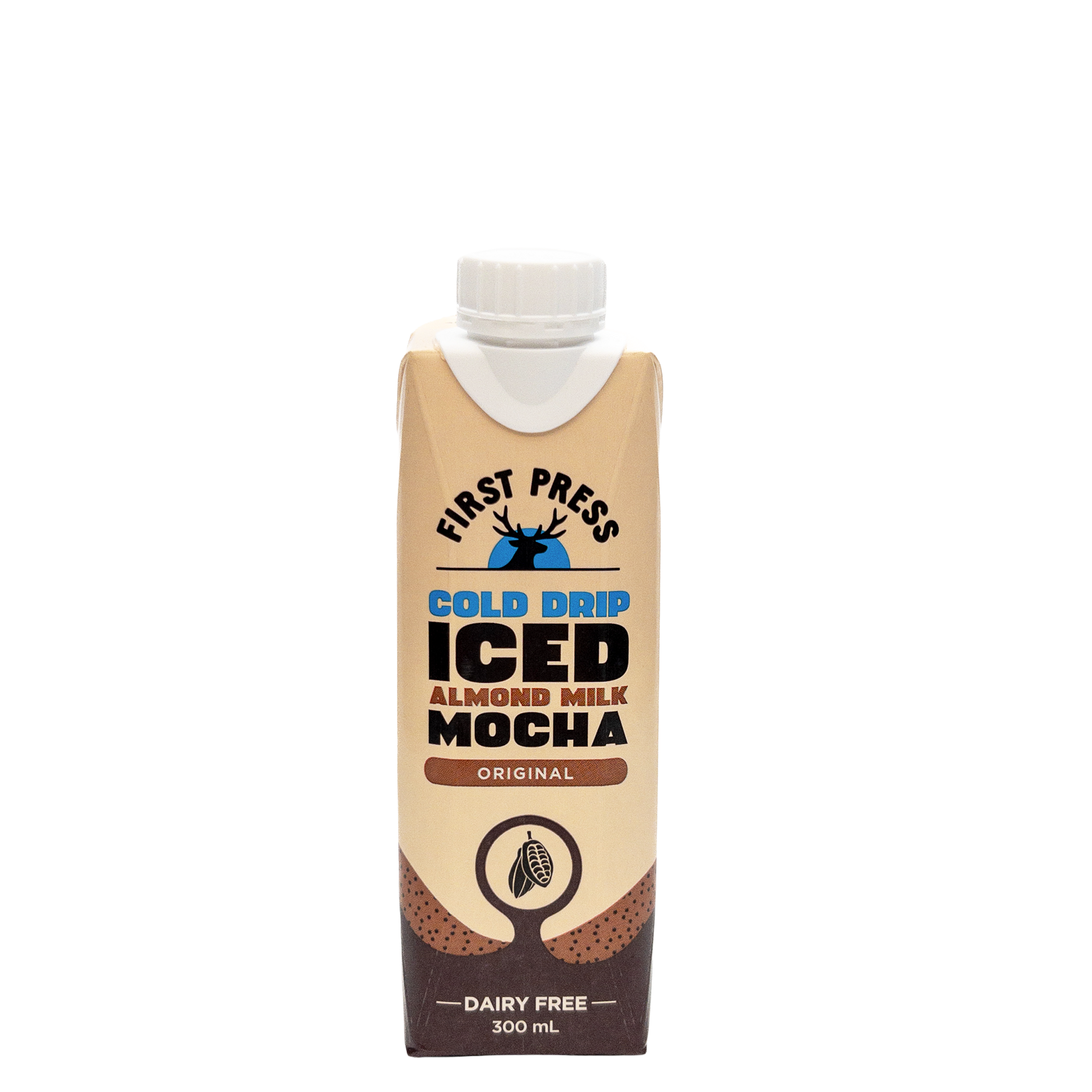 Iced Almond Milk Mocha 300ml (12 pk) - First Press Coffee