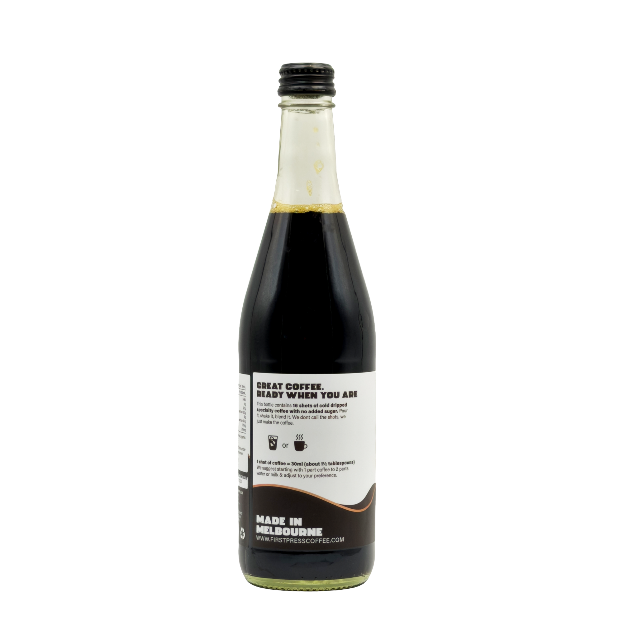 First Press Cold Drip Concentrate Double pack 500ml - First Press Coffee