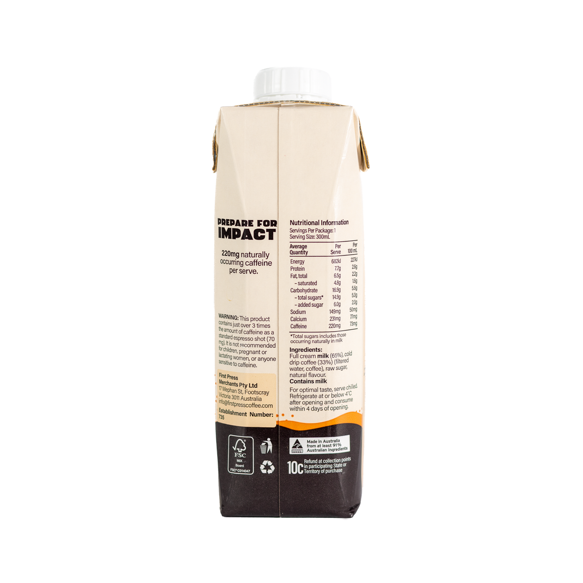 Extra Strong Iced Latte 300ml