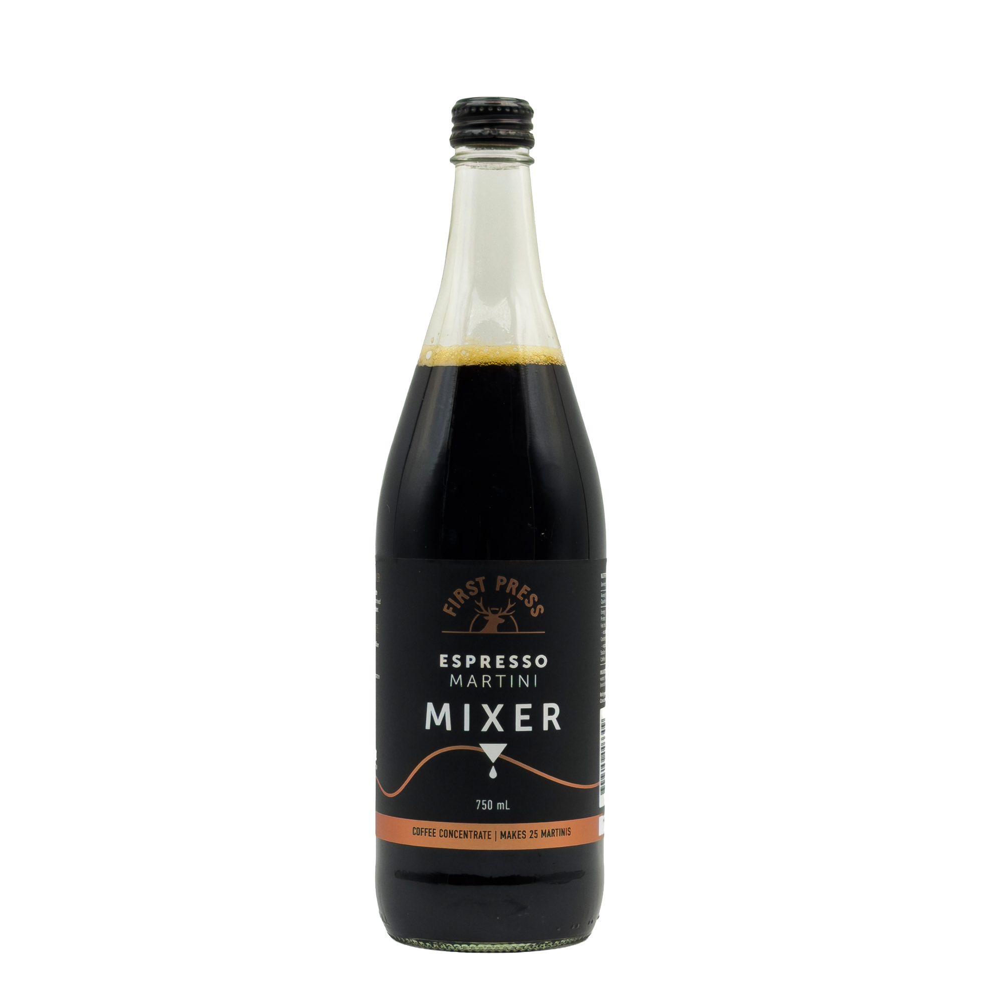 First Press Black Cocktail Mixer Double Pack 750ml
