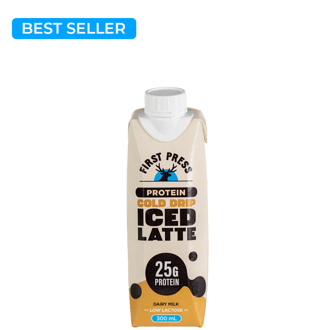 Iced Latte High Protein (12 pk) - First Press Coffee