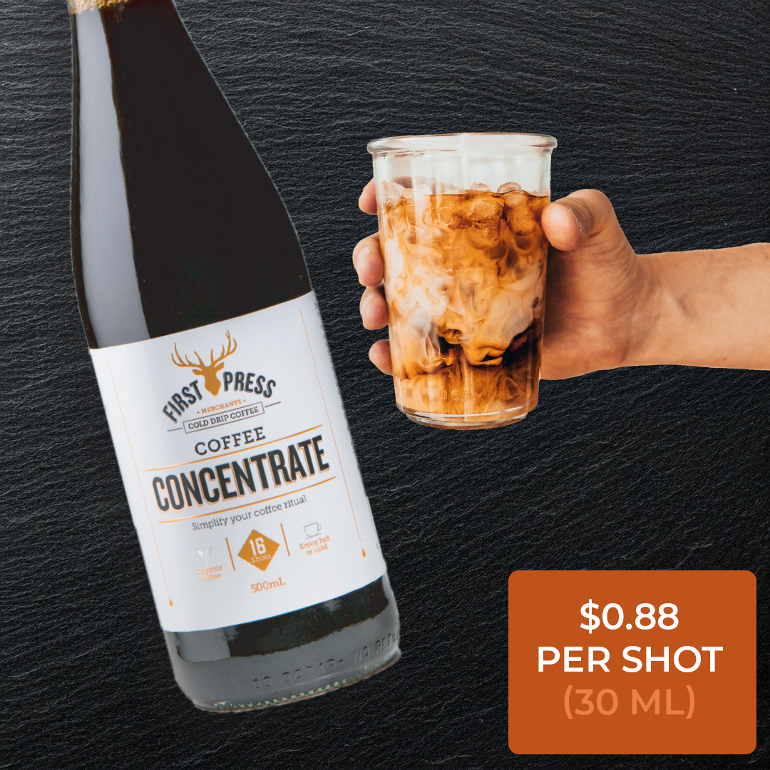 First Press Cold Drip Concentrate Double pack 500ml - First Press Coffee