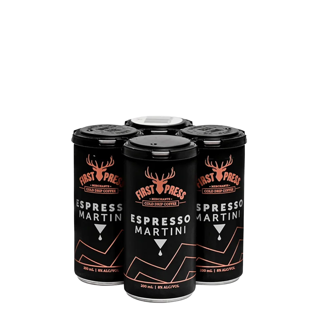 Espresso Martini 200ml - 4 pack - First Press Coffee