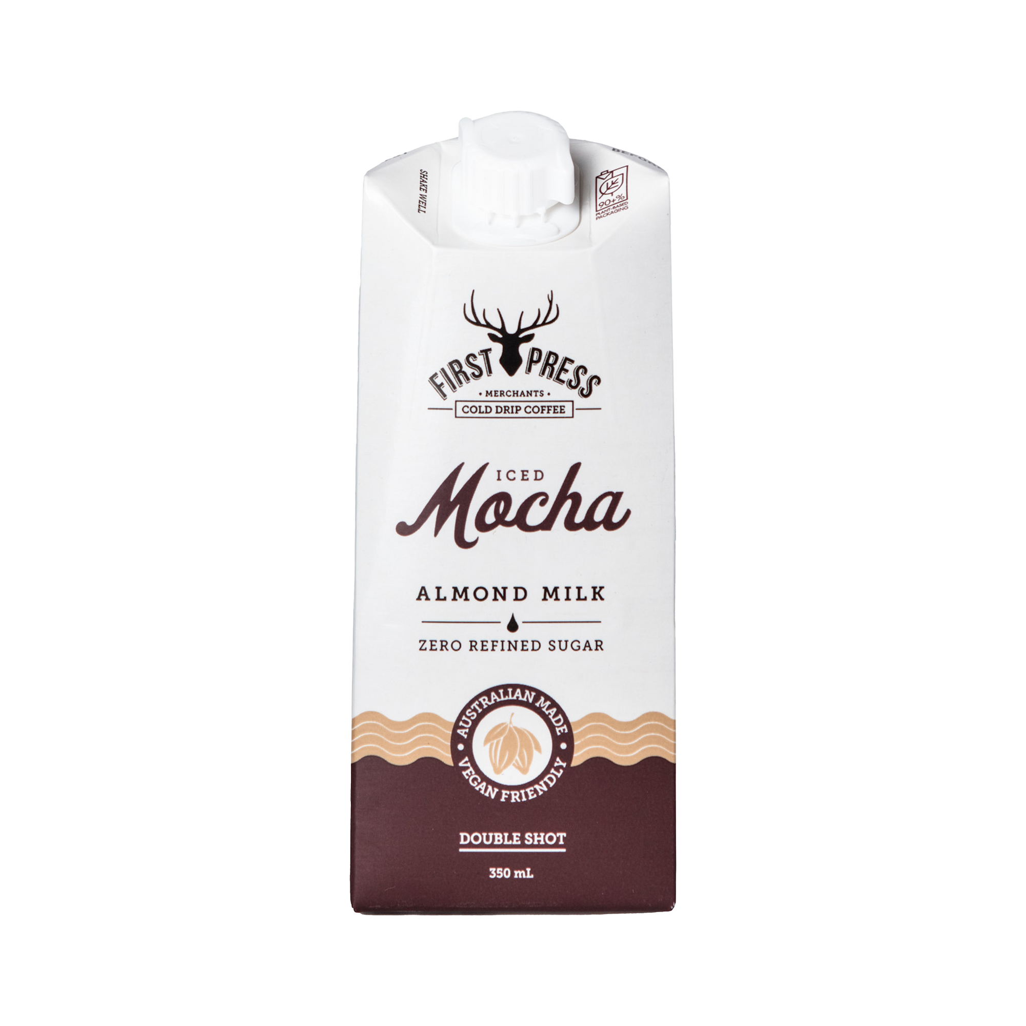 Iced Mocha Almond Milk (12 pk) - First Press Coffee