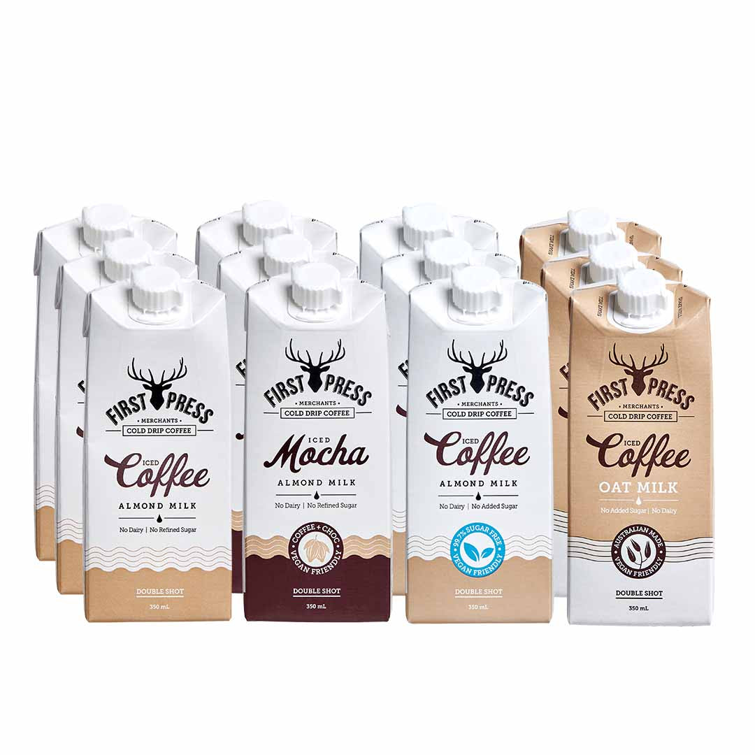 Mixed plant based Iced Coffee Pack (12 PK)